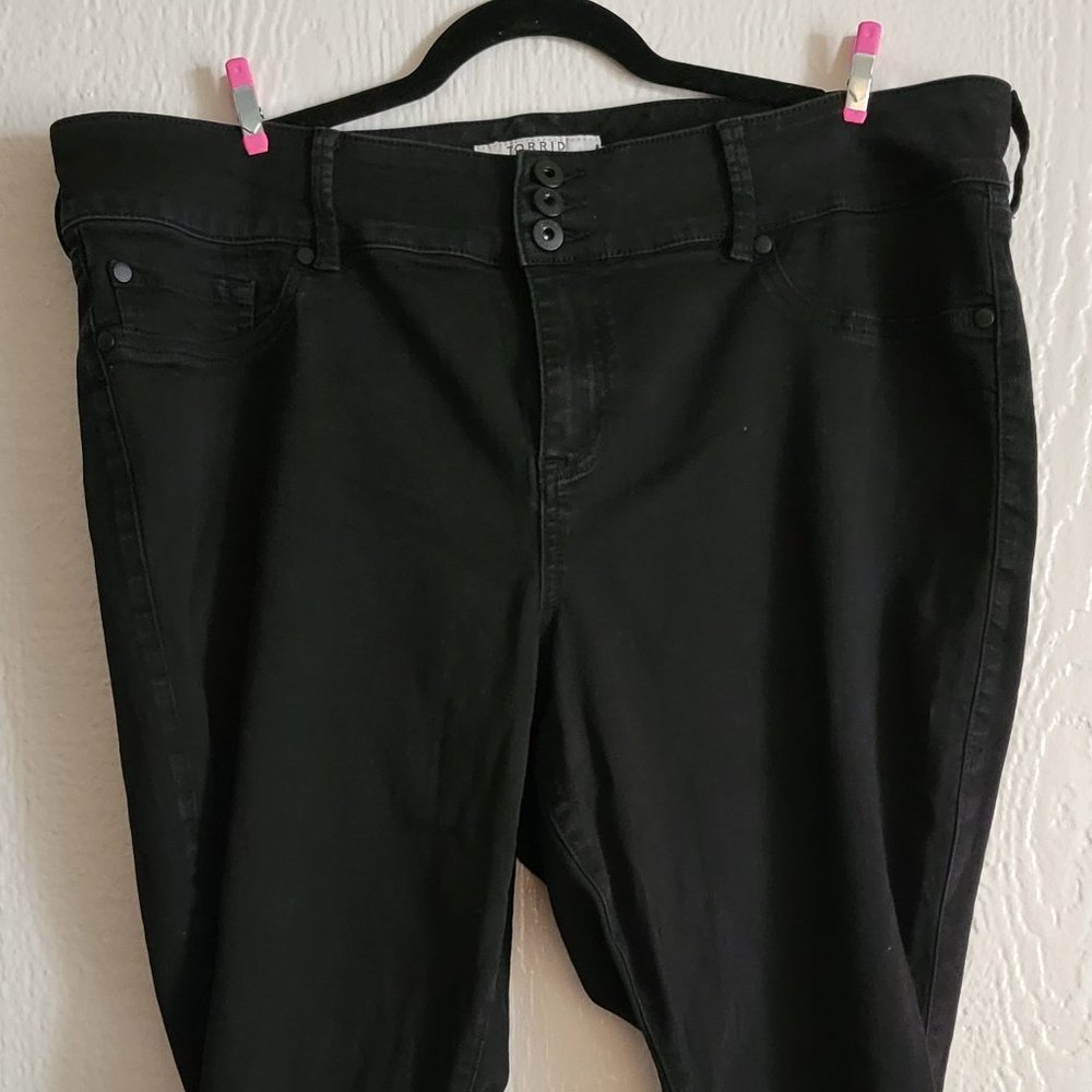 Torrid - Black Jegging Jeans Size 24S